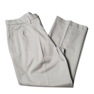 Dockers Mens Pleated Khaki Dress Pants Classic Fit 36x29 Beige Cotton
